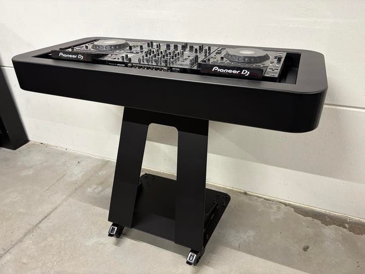 DJ booth trendy aluminium - demontabel, Muziek en Instrumenten, Dj-sets en Draaitafels, Nieuw, Pioneer, Dj-set