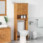 vidaXL Toiletkast met plank VIGO Bruin en Honingbruin 60 x, Huis en Inrichting, Verzenden, Nieuw