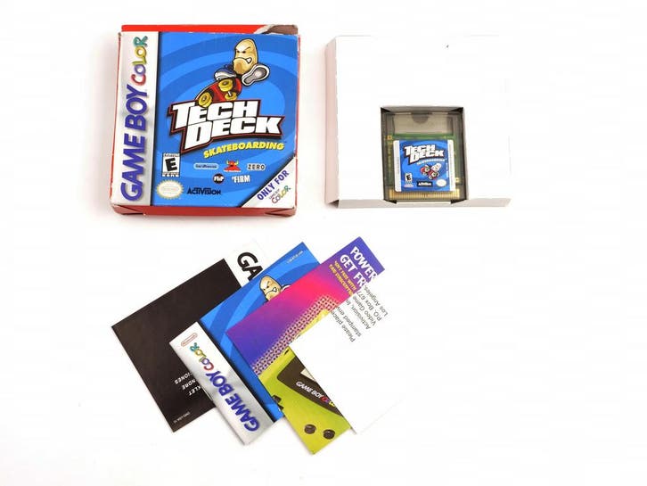 Tech Deck Skateboarding [Gameboy Color], Spelcomputers en Games, Games | Nintendo Game Boy, Zo goed als nieuw, Ophalen of Verzenden