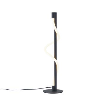 Moderne tafellamp zwart incl. LED 3-staps dimbaar - Twirl, Verzenden, Nieuw