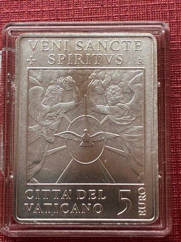 Vaticaan. 5 Euro 2025 Sede Vacante Proof (Zonder