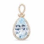 Zonder minimumprijs - Hanger - 14 karaat Geel goud - 5.31ct.