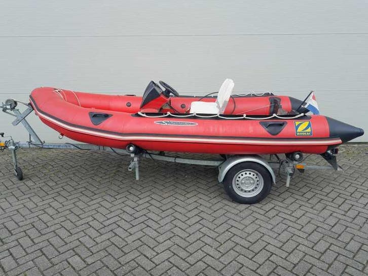 Rubberboot met aluminium vloerdelen en diverse opties, Zo, Watersport en Boten, Rubberboten