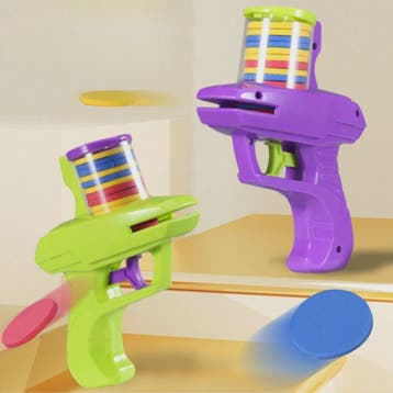 Vliegende Schijf Launcher Speelgoed - Schiet Spel voor Binne, Verzenden, Nieuw