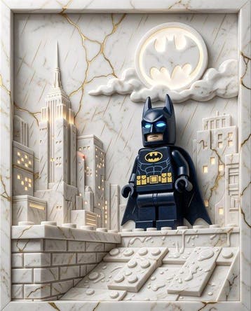 Makayhos - [Canvas] Batman – Guardian of Gotham, Nieuw