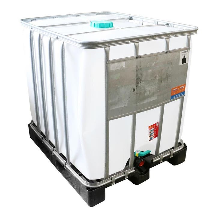 IBC Container A-keus Gereinigd 1000 liter - Kunststof, Zakelijke goederen, Kantoor en Winkelinrichting | Magazijn, Stelling en Opslag