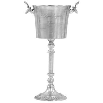 vidaXL Champagnekoeler 39x29x71 cm massief aluminium, Verzenden, Nieuw
