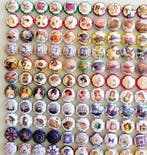 Varios - Champagne capsules (144) - Metaal - Borden met