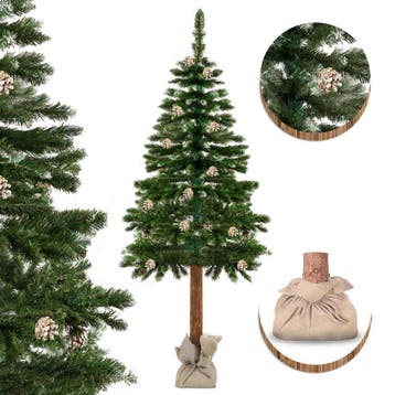 Kerstboom 180cm | Houten Stam | Premium | OP=OP, Diversen, Kerst, Ophalen of Verzenden, Nieuw