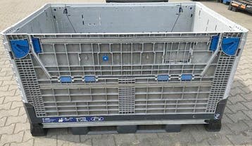 Inklapbare palletboxen UTZ in grote maten, Gebruikt, 100 cm of meer, Opvouwbaar, 60 cm of meer