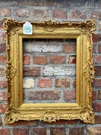 Lijst - 189. Oude goud vergulde schilderijlijst. Voor