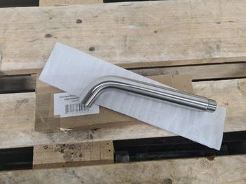 Inbouw uitloop 18 cm rvs (B), Ophalen of Verzenden, Nieuw, Rvs, Overige typen