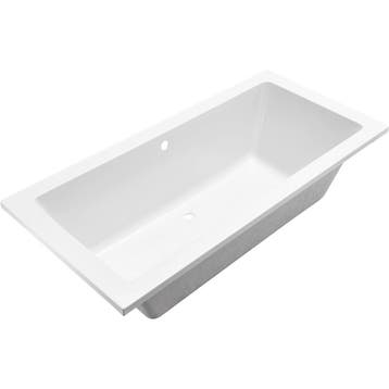 Xellanz Santino SQ Inbouw Duo Ligbad - 180x80x49cm - Acryl -, Ophalen of Verzenden, Nieuw