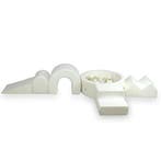 XXL foam speelset met ballenbak van zachte teddystof voor..., Ophalen of Verzenden, Nieuw