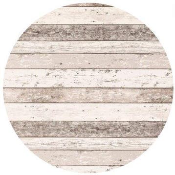 Nieuw: tafelzeil woody light / Tafelkleed hout planken, Nieuw