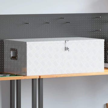 Aluminium Opbergbox 100cm | Retourdeal 55% Korting, Ophalen of Verzenden, Gebruikt, Metaal, Overige typen