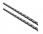 DHZ Shutter Framewerk RVS Zwart 2 Stuks - Lengte 165 cm, Nieuw