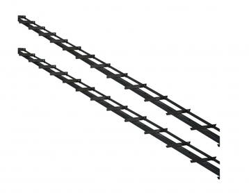 DHZ Shutter Framewerk RVS Zwart 2 Stuks - Lengte 165 cm, Tuin en Terras, Nieuw