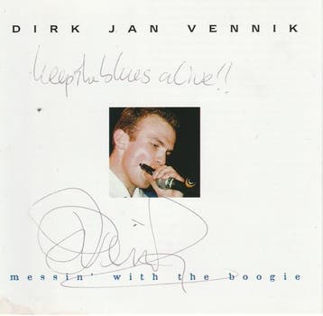cd - Dirk Jan Vennik - Messin With The Boogie, Verzenden, Zo goed als nieuw