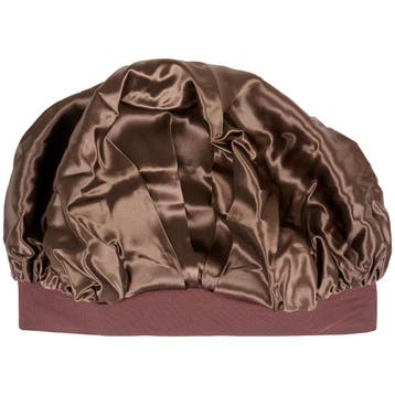 Beauty Pillow – Luxury Silk Bonnet Brown, Verzenden, Nieuw