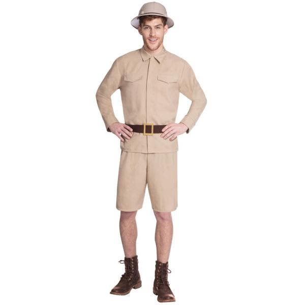 Safari Kostuum Man Kenyi, Kleding | Heren, Carnavalskleding en Feestkleding, Nieuw, Ophalen of Verzenden