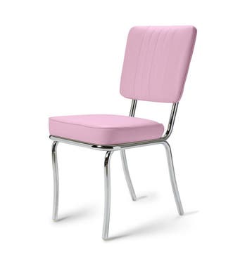 Retro Diner Stoel CO-25 Lilac (Set van 4), Ophalen, Gebruikt