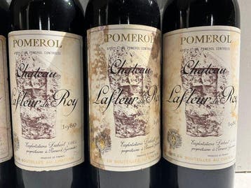 1980 Chateau la Fleur du Roy - Pomerol - 6 Flessen (0.75, Nieuw