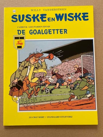 Suske en Wiske in het Fries - De Goalgetter - Cambuur  NIEUW, Verzamelen, Verzenden, Suske en Wiske, Zo goed als nieuw, Boek of Spel