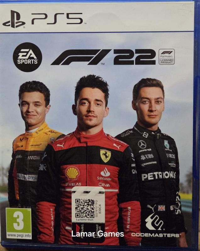 F1 22 (ps5 tweedehands game), Spelcomputers en Games, Spelcomputers | Sony PlayStation Consoles | Accessoires, Zo goed als nieuw
