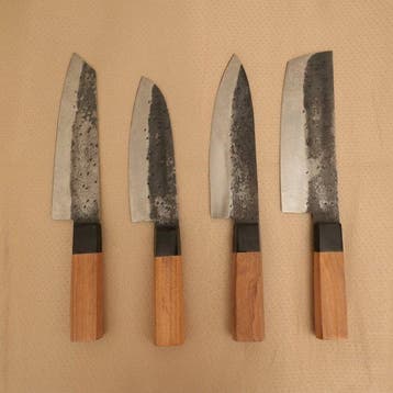 Smoked Blades - Keukenmes - Chefs knife - Met de hand