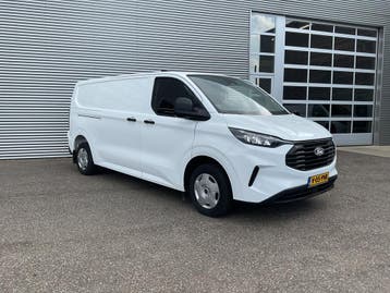 Ford Transit Custom 2.0 TDCI L2 LED/ Carplay/ Camera/ Climat, Stof, Gebruikt, Euro 6, Wit