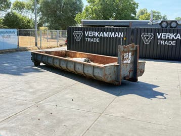 Haakarm container 9 kuub lage uitvoering