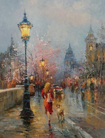 Knysh Tatyana (1965) - Evenings walk