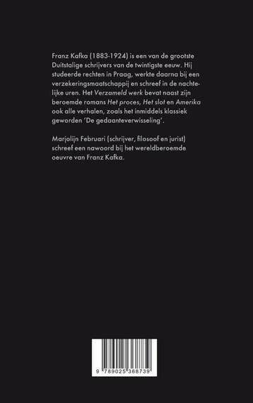 Verzameld werk 9789025368739 Franz Kafka, Verzenden, Gelezen, Franz Kafka