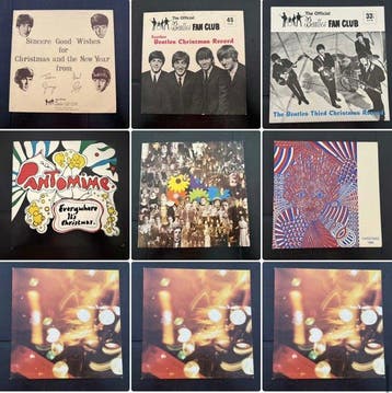 Beatles - 7x The Beatles Christmas Record - flexi discs,, Nieuw in verpakking