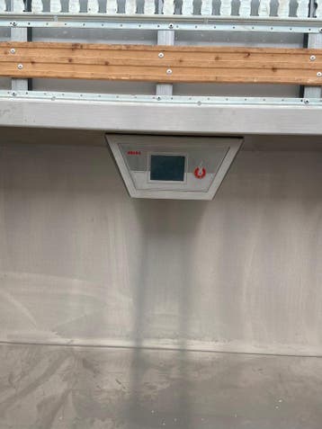 Nog te reviseren - Hegro friteuse bakwand Hoog rendement, Ophalen of Verzenden, Gebruikt
