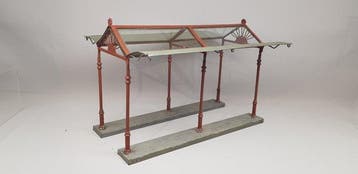 Märklin - Blikken speelgoed - Märklin 2067, Einsteigehalle