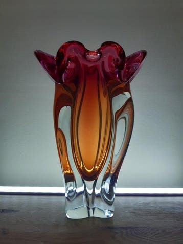 Chribska - Josef Hospodka - Vaas - Glas, Antiek en Kunst, Antiek | Glas en Kristal