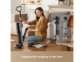Dreame -  H12 Pro Ultra Wet And Dry Steelstofzuiger  - Grijs, Witgoed en Apparatuur, Verzenden, Nieuw, Reservoir, Minder dan 1200 watt