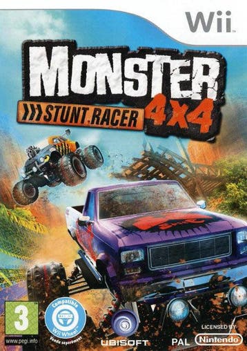 Wii Monster 4x4: Stunt Racer, Verzenden, Zo goed als nieuw