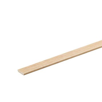 Co-Pro Plakplint Eiken Naturel 6572 - 24 x 5 mm, Doe-het-zelf en Verbouw, Plinten en Afwerking, Ophalen of Verzenden, Nieuw
