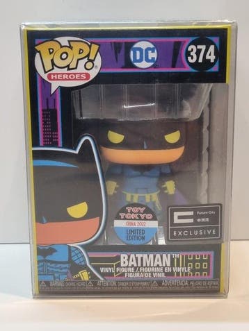 Funko - Funko Pop #374 Batman (Blacklight) (Imperial Palace), Antiek en Kunst