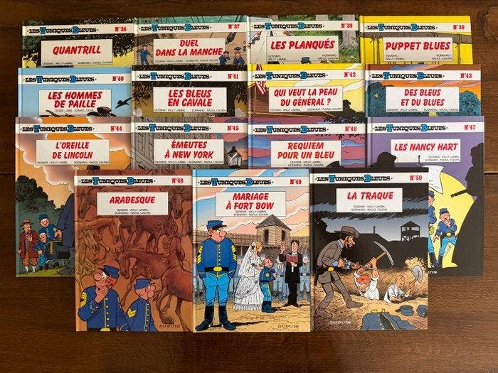Les Tuniques Bleues T36 à T5O - 15x C - 15 Album - Eerste, Boeken, Stripboeken