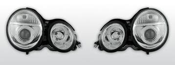 Koplampen | Mercedes W210 E-Klasse 1995-1999 | chroom, Auto-onderdelen, Verzenden, Nieuw