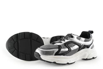 Poelman Sneakers in maat 42 Zilver, Kleding | Dames, Poelman, Overige kleuren, Verzenden, Sneakers of Gympen