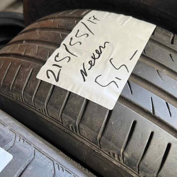 2 x Nexen 215-55-17 Zomerbanden 5,5mm, 17 inch, Ophalen of Verzenden, Band(en), Personenwagen
