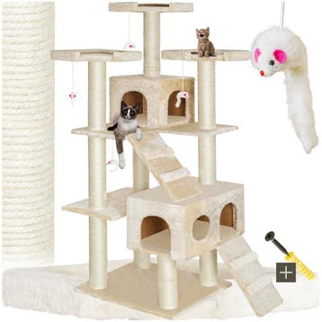 Krabpaal Knuti 186cm - beige, Dieren en Toebehoren, Katten-accessoires, Verzenden, Nieuw