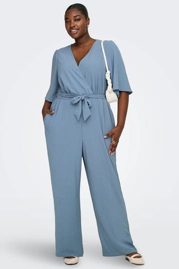 ONLY Glitter jumpsuit 2/4 mouwen Maat:, Kleding | Dames, Jumpsuits, Verzenden, Nieuw, Overige kleuren