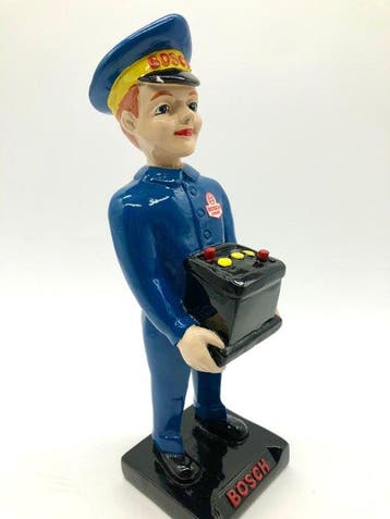 No reserve-Bosch Accu Man - Promo mascotte - Mascotte -, Antiek en Kunst