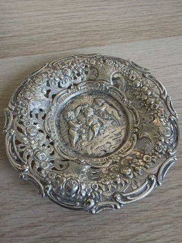 Schotel - .800 zilver - 800-zilveren snoepdoos